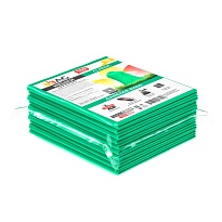 Мешки для мусора 160 л, зеленые, в пачке 10 шт., ПВД, 40 мкм, 900х1100 мм, i-Bag в Артеме
