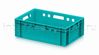Ящик для мяса и колбасных изделий Е-2 бирюзовый в Артеме