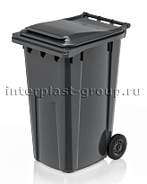 Контейнер для мусора 240 л серый облегченный 240 серый в Артеме