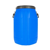 Бочка пластиковая 65 л Quadro с хомутом в Артеме