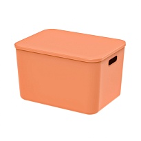Ящик пластиковый вкладываемый оранжевый 410х305х245 мм в Артеме Ящик пластиковый вкладываемый оранжевый 410х305х245 мм в Артеме