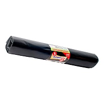 Мешки для мусора 240 л, черные, в рулоне 5 шт., ПВД 80 мкм, 1300х900 мм, МЕШКОFF, 4217 в Артеме