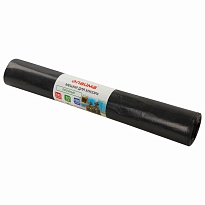 Мешки для мусора 240 л, черные, в рулоне 10 шт., ПВД 50 мкм, 1400х900 мм, LAIMA, 605337 в Артеме