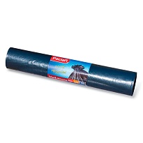 Мешки для мусора 240 л, черные, в рулоне 20 шт., ПВД 35 мкм, 1400х900 мм, PACLAN Big&Strong, 600823 в Артеме
