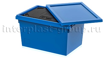 Изотермический контейнер KV 6432 в сборе с крышкой голубой в Артеме Изотермический контейнер KV 6432 в сборе с крышкой голубой в Артеме