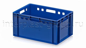 Ящик для мяса и колбасных изделий Е-3 синий в Артеме