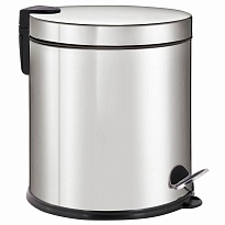 Ведро-контейнер для мусора урна с педалью LAIMA Classic Plus, 20 л, зеркальное в Артеме