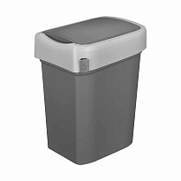 Контейнер для мусора Smart Bin 10 л (серый) 10 серый в Артеме
