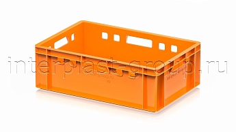 Ящик для мяса и колбасных изделий Е-2 оранжевый в Артеме