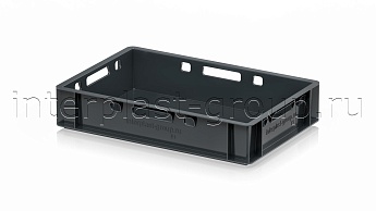 Ящик для мяса и колбасных изделий Е-1 темно-серый в Артеме