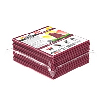 Мешки для мусора 160 л, бордовые, в пачке 10 шт., ПВД, 40 мкм, 900х1100 мм, i-Bag в Артеме